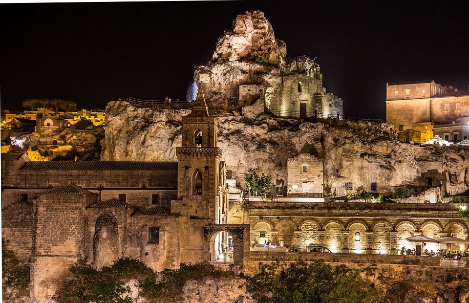 Matera di notte
