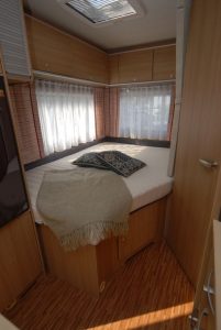 Il letto matrimoniale in coda Buerstner Ixeo It 664