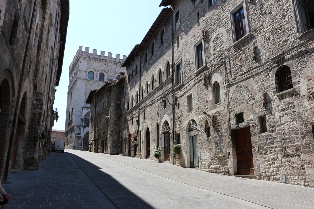 Gubbio via dei Consoli