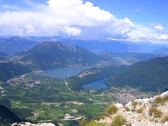 Valsugana con laghi Levico e Caldonazzo