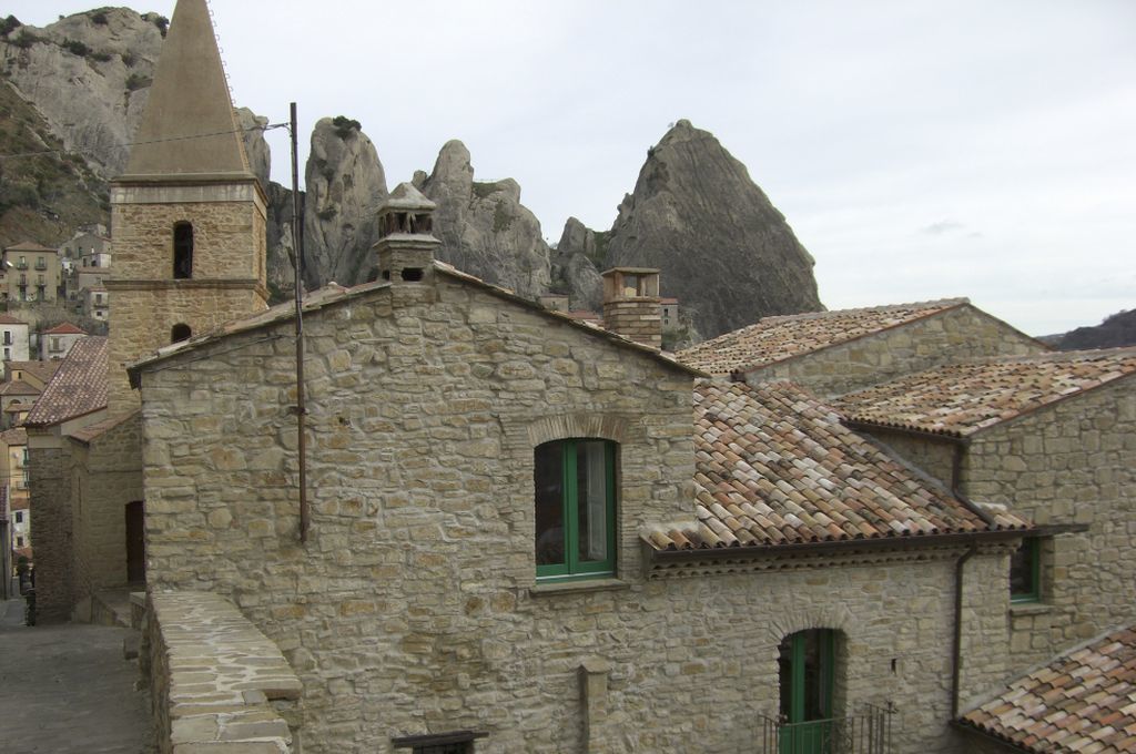 Castelmezzano, scorcio del centro
