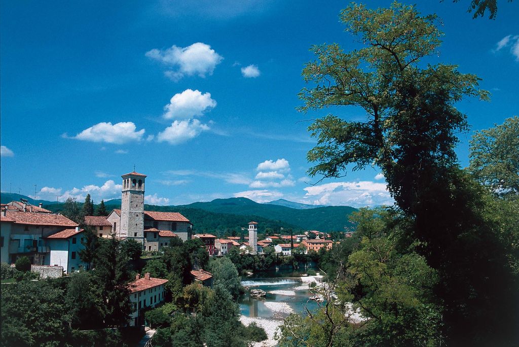 Cividale, panoramica fiume Natisone