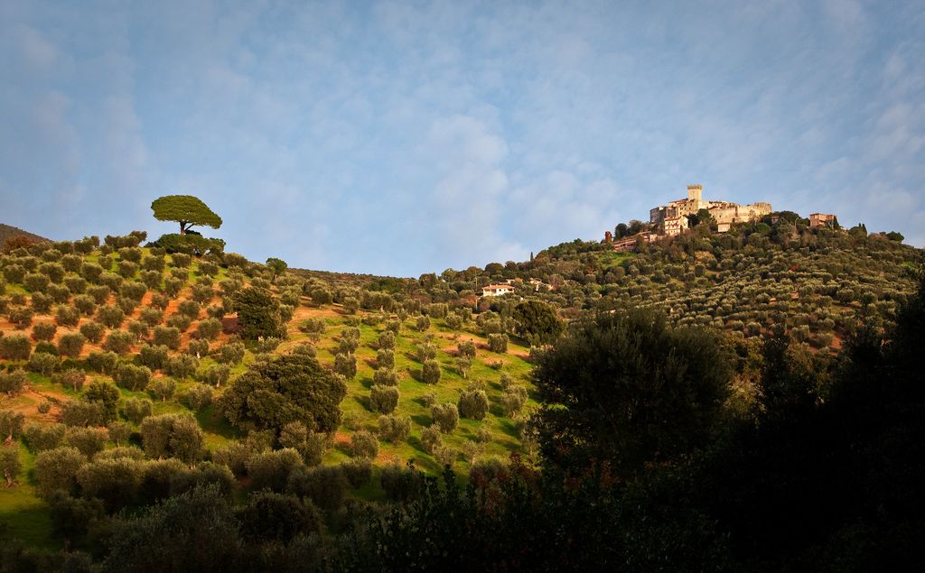 Capalbio, panorama che circonda il Castello