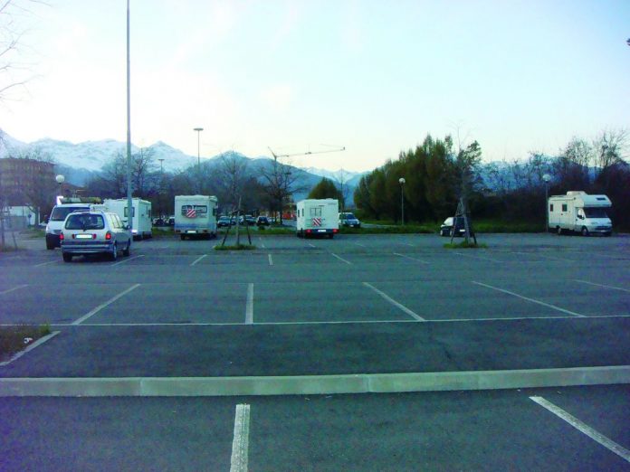 Area sosta Piazza Pertini - Biella (BI)