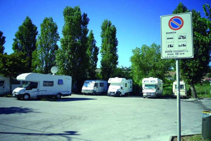 Area sosta comunale Senigallia
