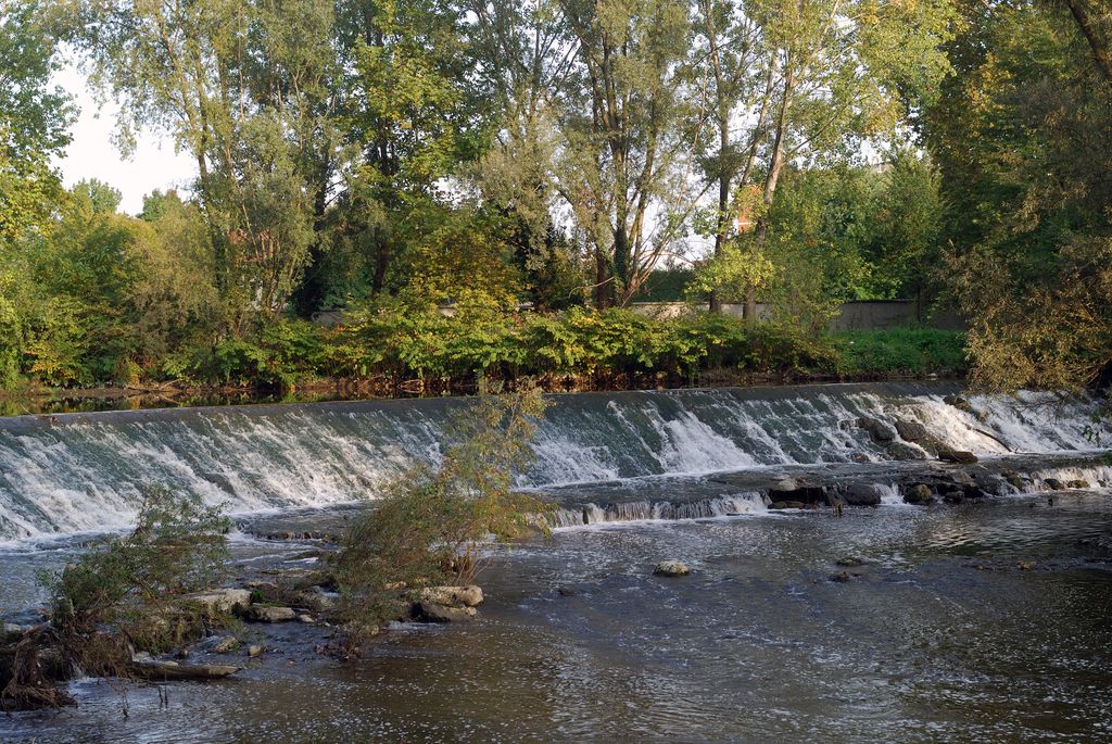 Brianza, il fiume Lambro all'interno del Parco di Monza