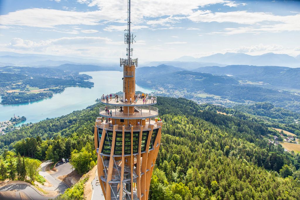 La torre panoramica Pyramidenkogel