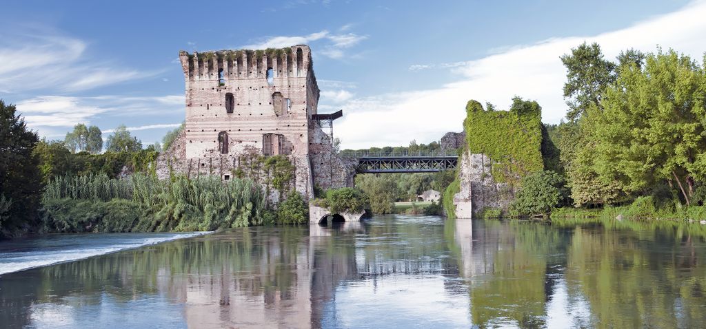 Valeggio sul Mincio, panoramica di Borghetto
