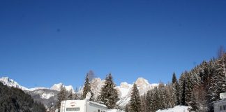 camper inverno neve