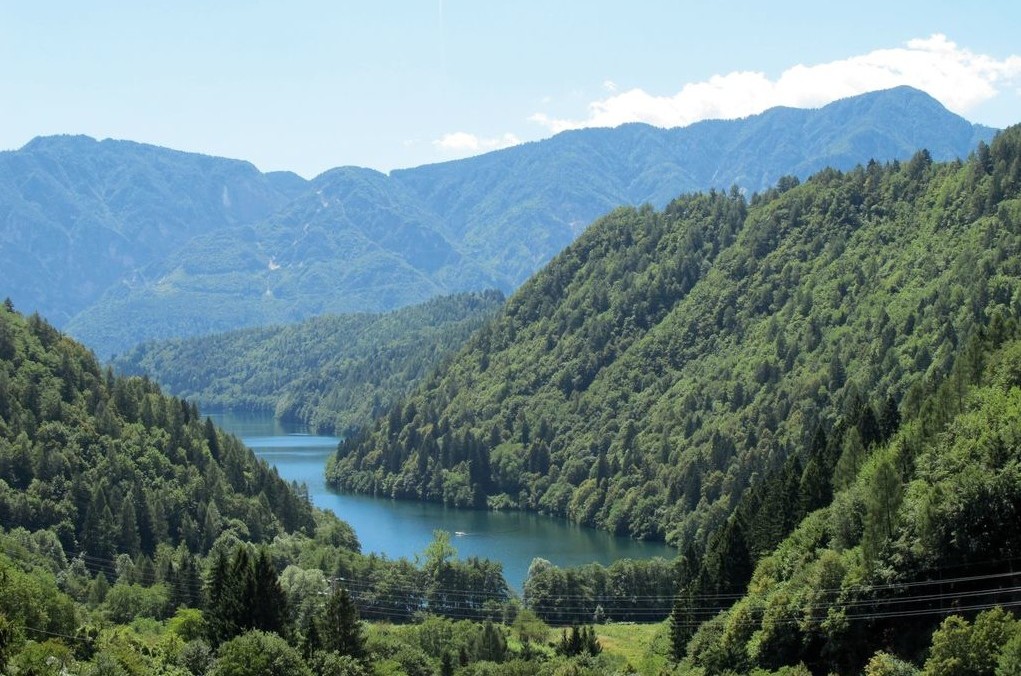 Il lago di Caldonazzo