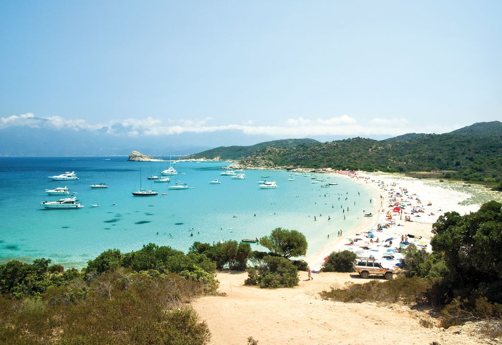 Spiaggia nei pressi di Saint Florent