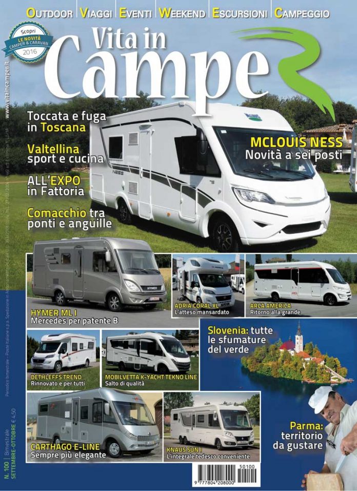 Vita in Camper 100 - Copertina