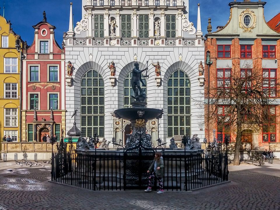 Danzica piazza del Mercato