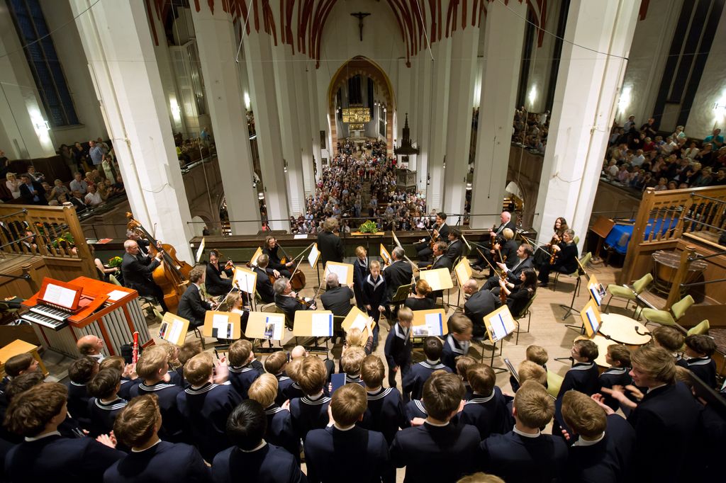 Bachfest, concerto del Thomanerchor nella Thomaskirche
