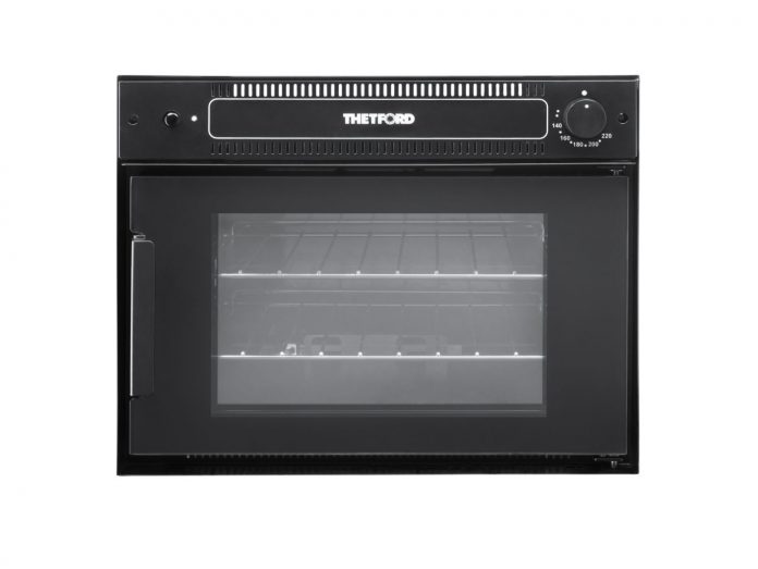 particolare del forno Thetford 420