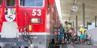 treno in engadina