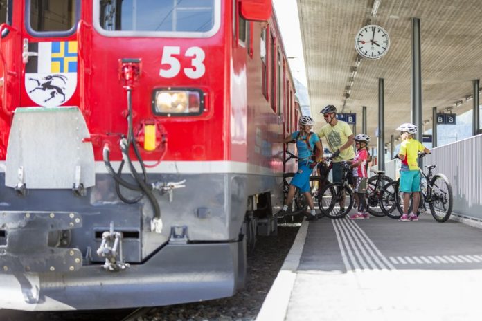 treno in engadina