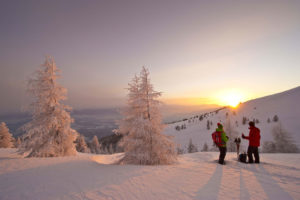 carinzia_tramonto_su_neve