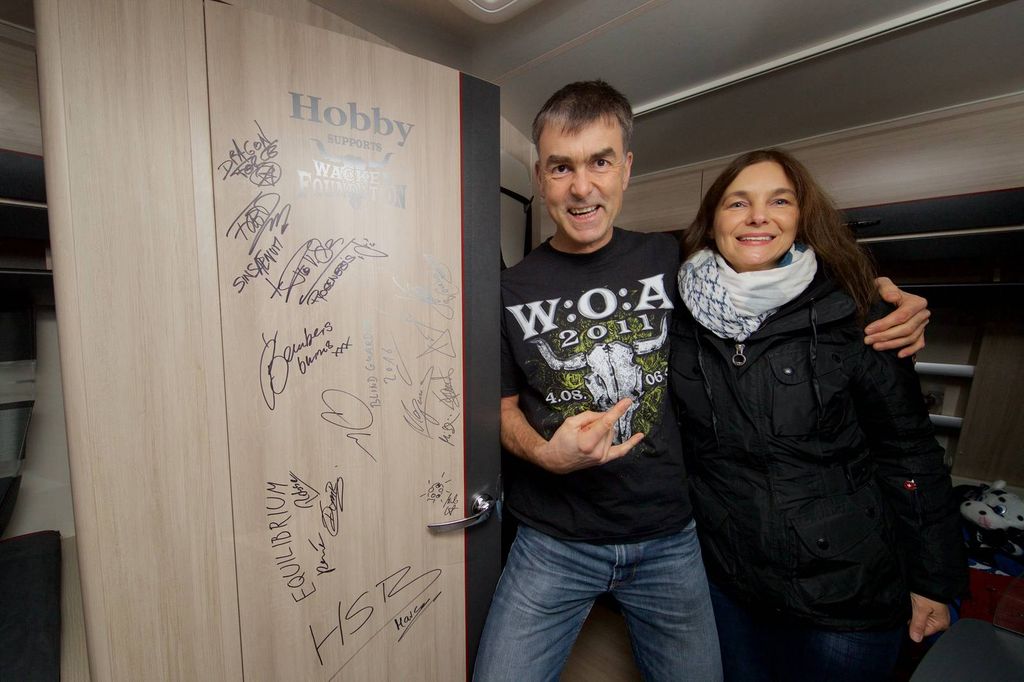 Hobby De Luxe Edition 440 SF porta bagno autografata