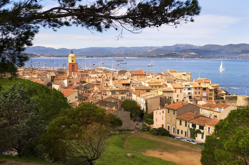 saint tropez panorama