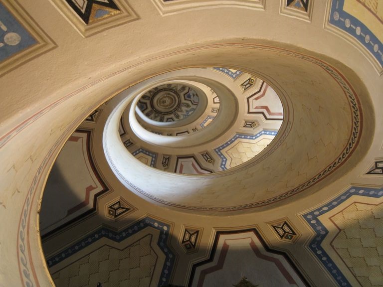 scala chiocciola vignola