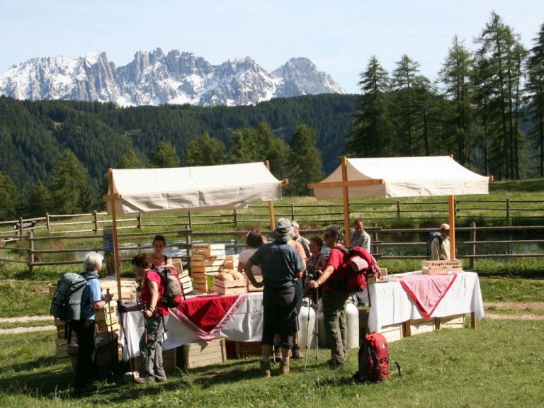 Il pic nic gourmet del 2 giugno 2017 al cospetto delle Dolomiti