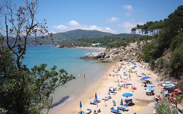 la spiaggia