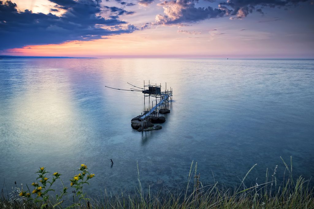 Tramonto sulla costa ph Roberto Lalli
