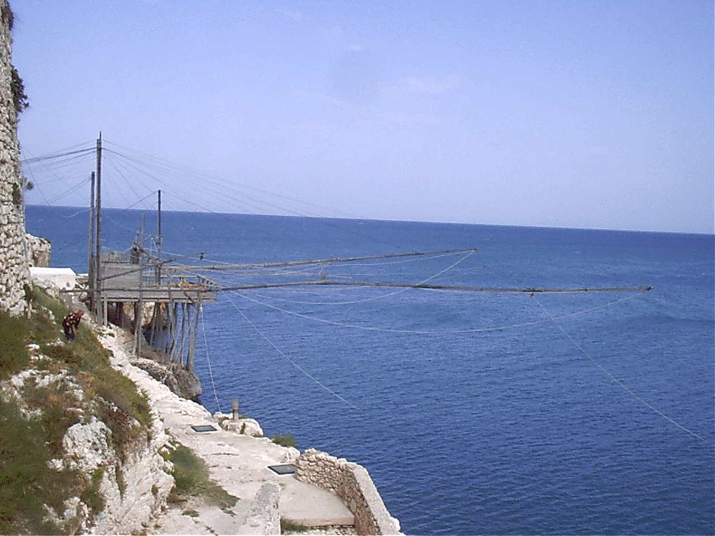 Trabucco a Vieste