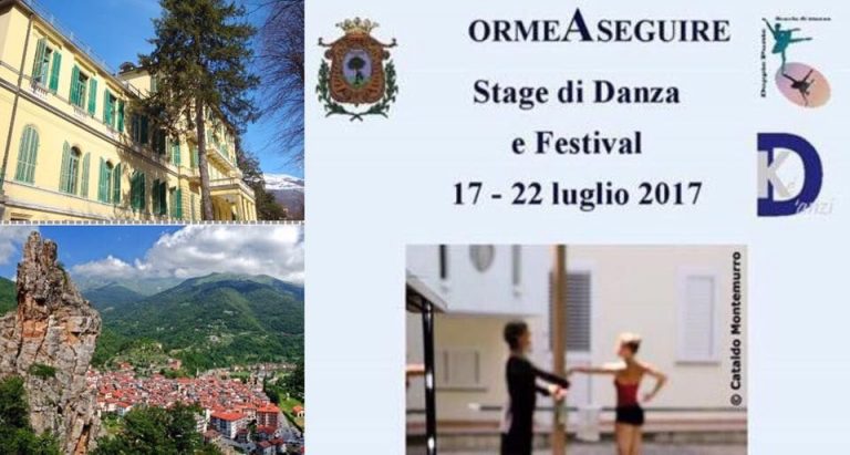 ormeAseguire: sei giorni di danza tra Piemonte e Liguria