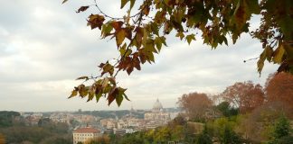 Roma, Gianicolo foto di Warburg