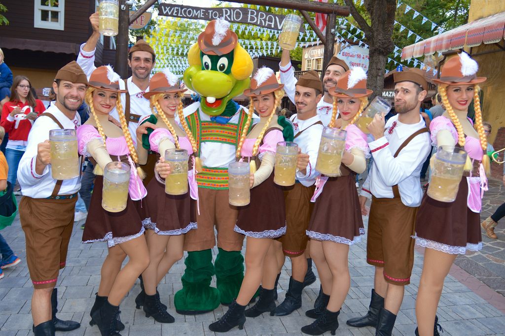 Gardaland Oktoberfest in costume