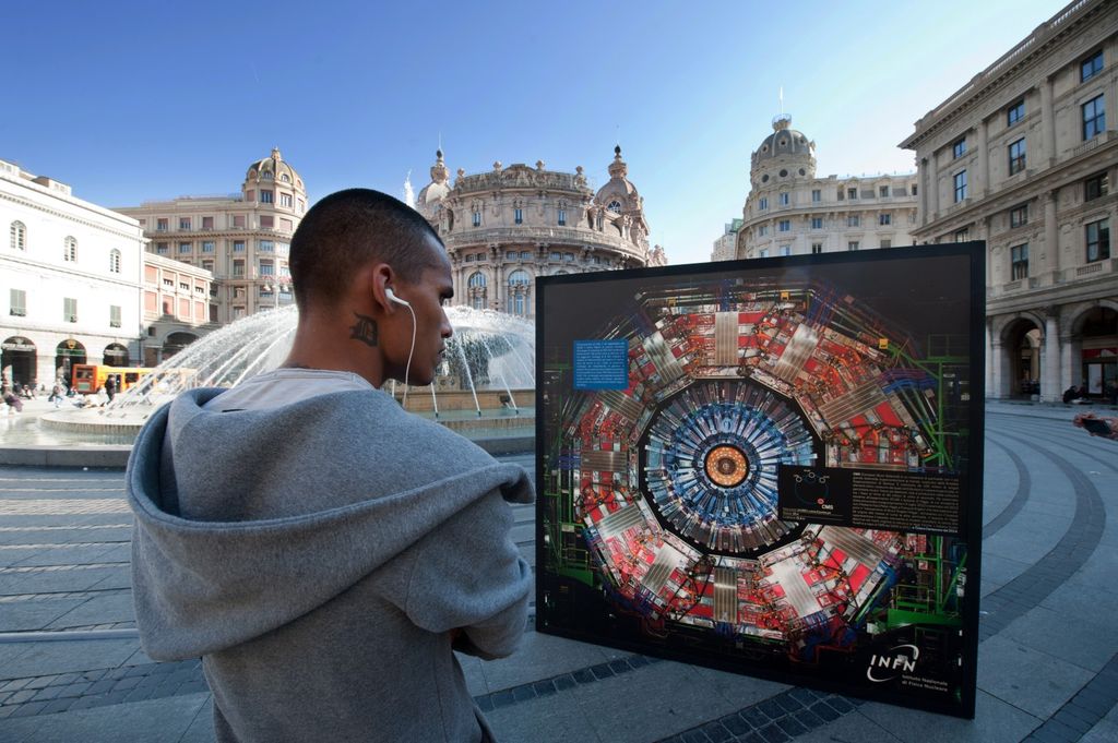 Festival della Scienza piazza de Ferrari foto Cristina Corti