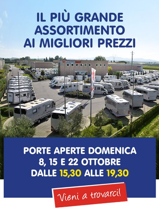 Porte aperte Caravanbacci
