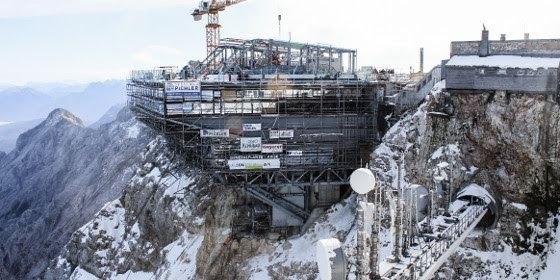 funivia per la Zugspitze