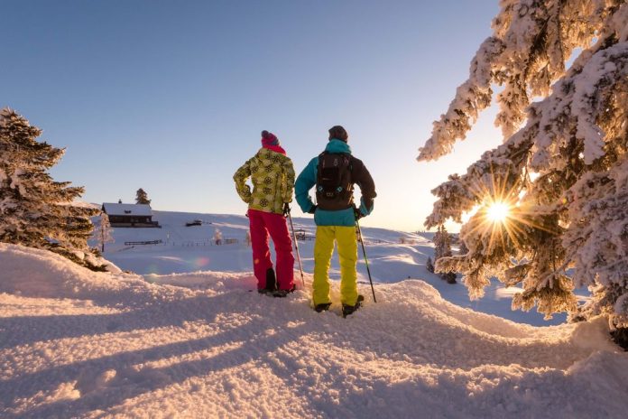 Copyright Region Villach Tourismus Schneeschuhandern Naturpark Dobratsch Michael Stabentheiner