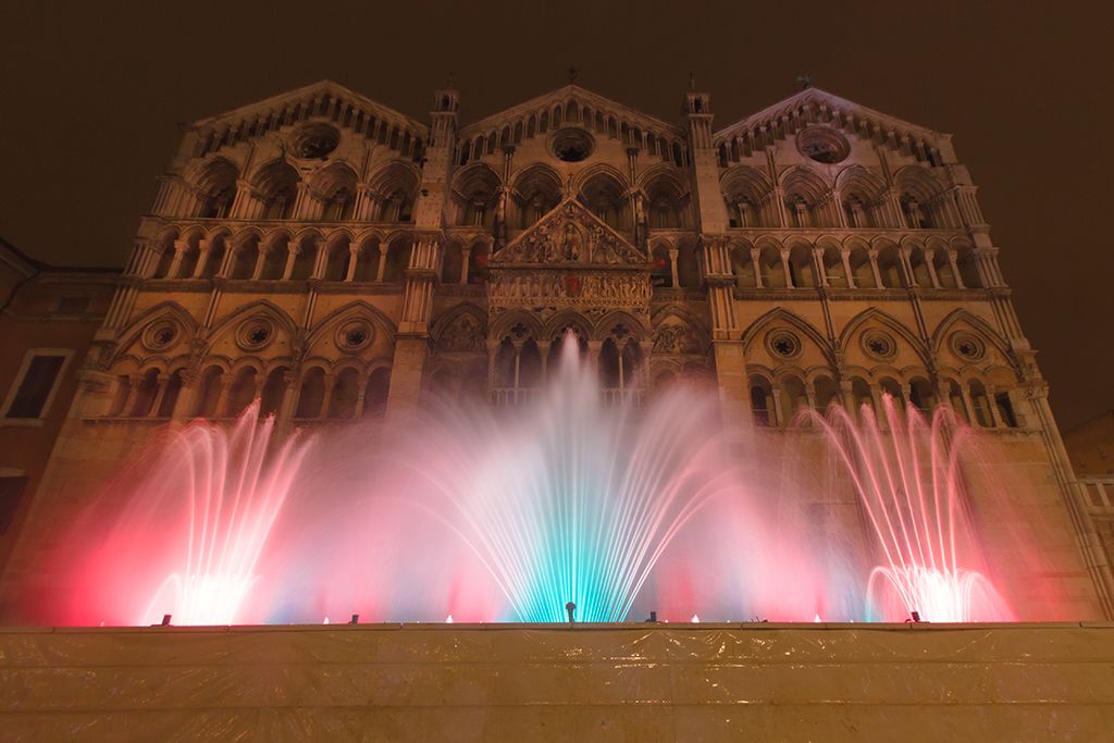 Fontane Danzanti Ferrara foto capodannoferrara.com