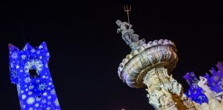 Piazza Duomo illuminata - foto M. Rensi