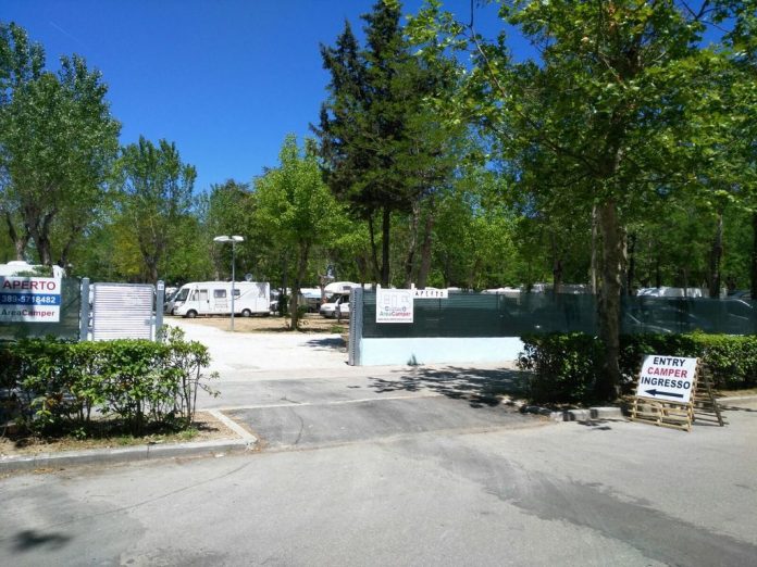 Area camper Cesenatico