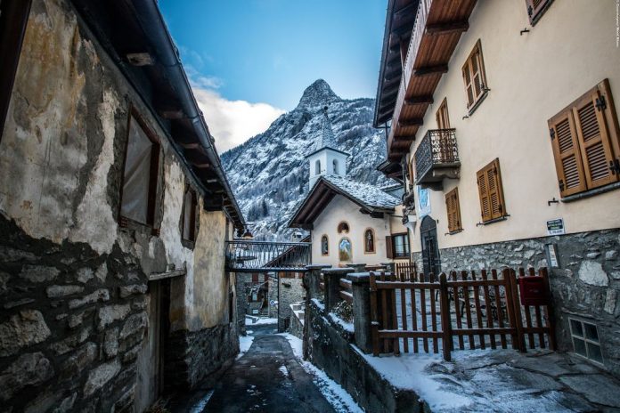 Courmayeur scorci