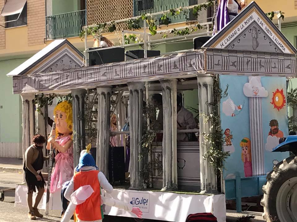CARNEVALE STORICO CASTIGNANESE carri allegorici