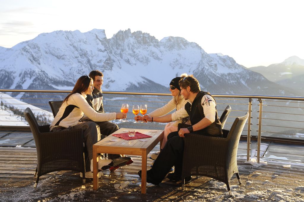 Val D'Ega - Apertivo alla Laurins Lounge
