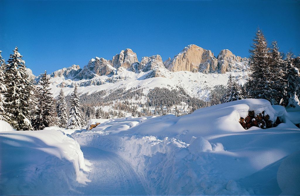 Catinaccio d'inverno
