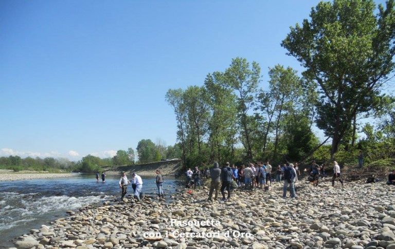 Pasquetta con i cercatori d’oro