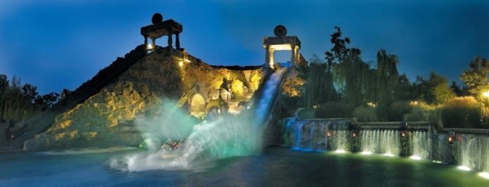 Gardaland Estate 2018_Fuga da Atlantide notte