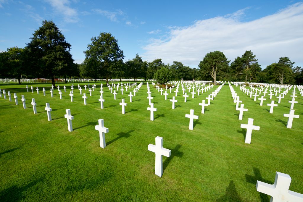 Normandia, Omaha Beach, cimitero americano, Coleville-sur-Mer