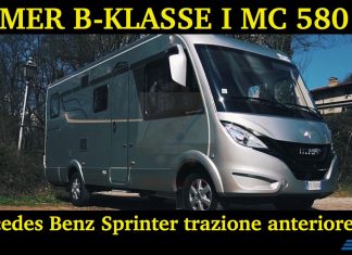 Hymer B-Klasse I MC 580 – Si guida come una berlina di Stoccarda !