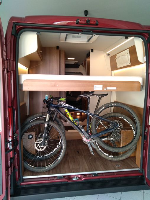 VANTOURER bici sotto il letto