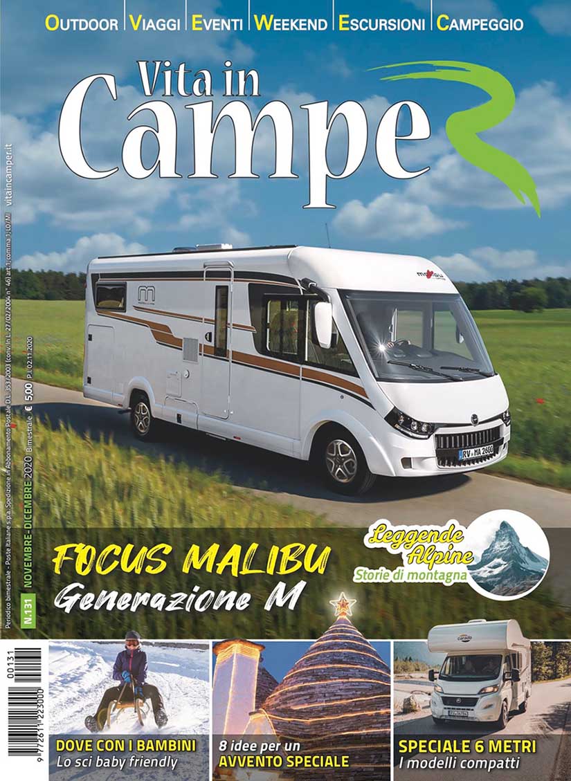 copertina vita in camper 131