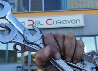 Officina del caravan, al servizio del cliente